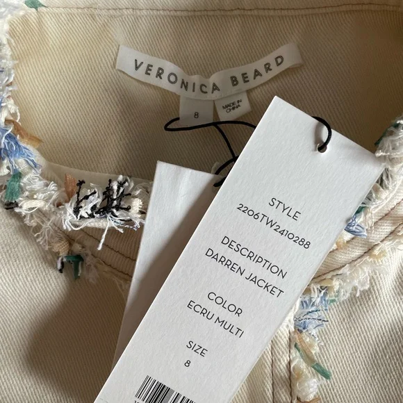 NWT Veronica Beard Darren Tweed Jacket (8) - Picture 11 of 15